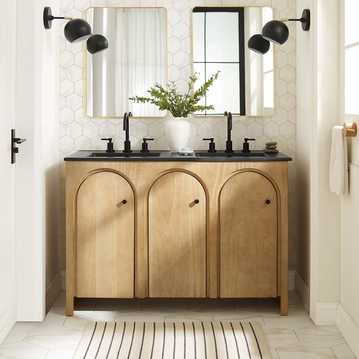 Modway, Appia 48" Double Sink Bathroom Vanity