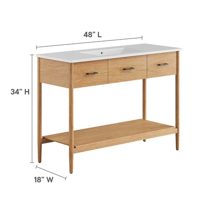 Modway, Zaire 48" Single Sink Bathroom Vanity