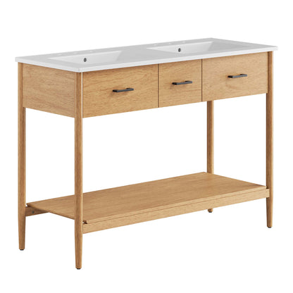 Modway, Zaire 48" Double Sink Bathroom Vanity