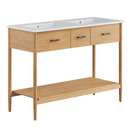 Modway, Zaire 48" Double Sink Bathroom Vanity