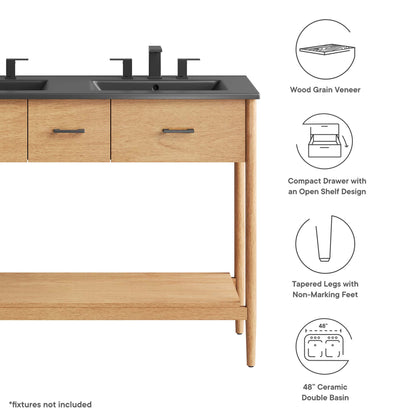 Modway, Zaire 48" Double Sink Bathroom Vanity