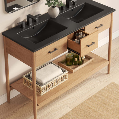 Modway, Zaire 48" Double Sink Bathroom Vanity