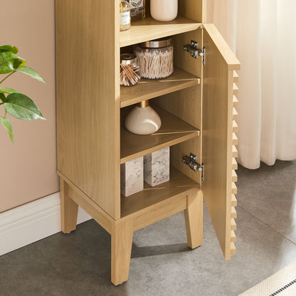 Modway, Render Tall Narrow Bathroom Storage Cabinet