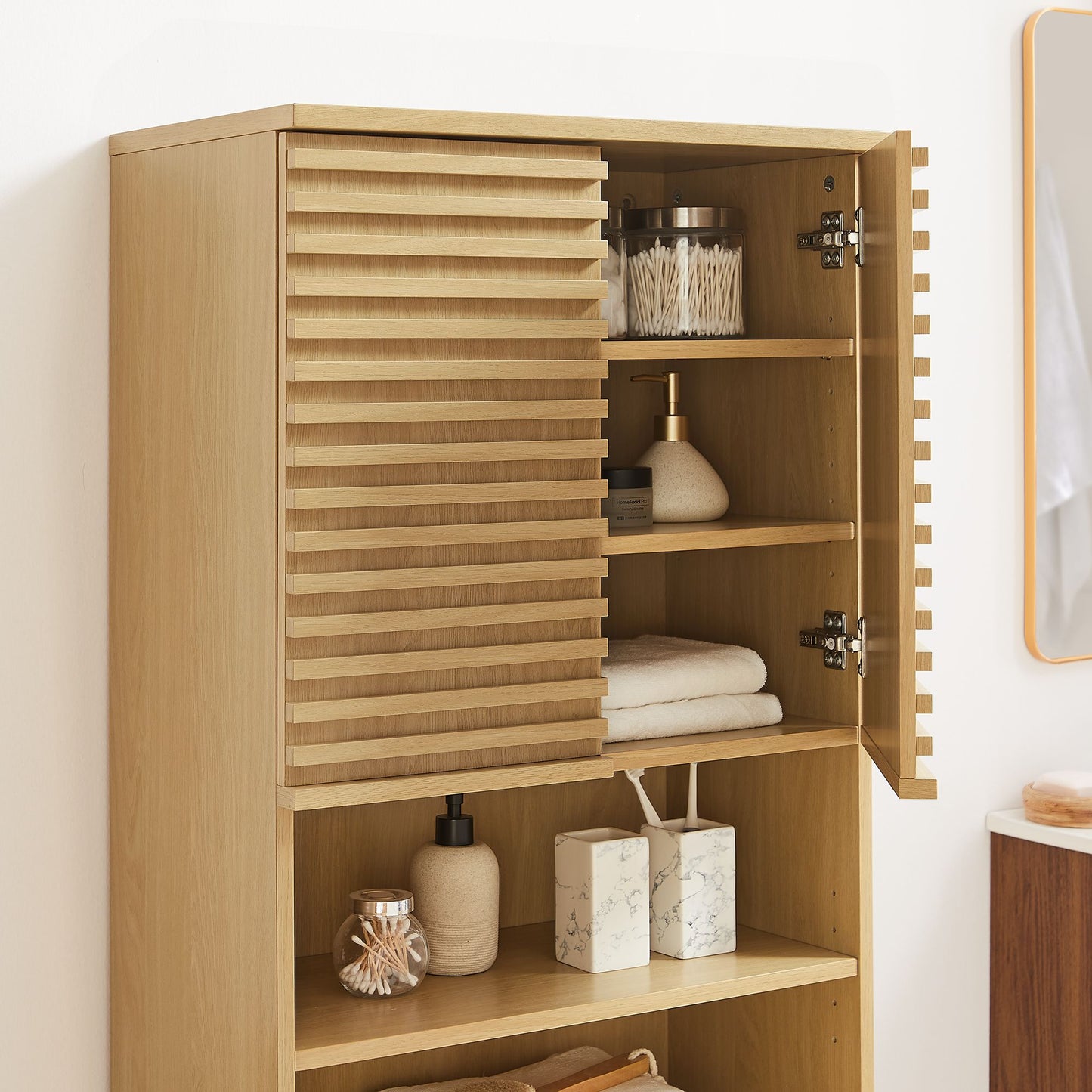Modway, Render Tall Bathroom Storage Cabinet