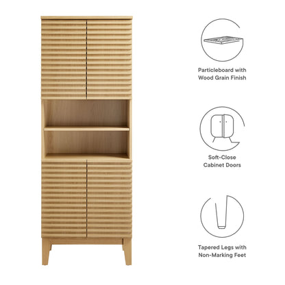 Modway, Render Tall Bathroom Storage Cabinet