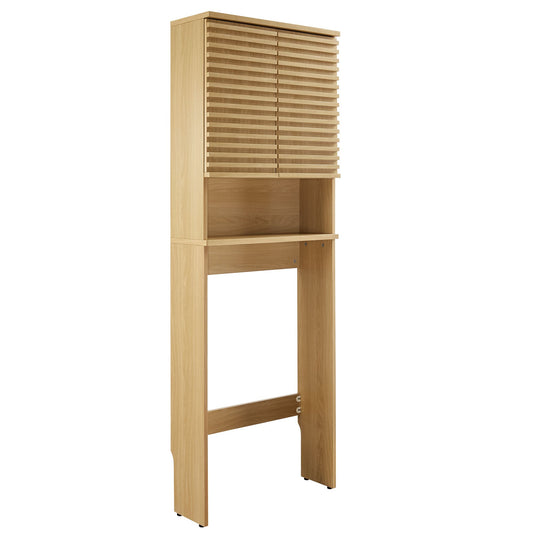 Modway, Render Over the Toilet Bathroom Storage Cabinet