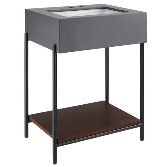 Modway, Etch 24" Bathroom Vanity with Sink