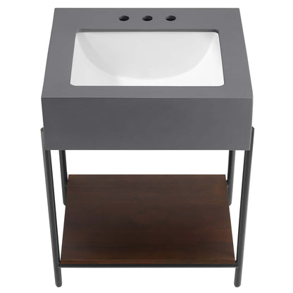Modway, Etch 24" Bathroom Vanity with Sink