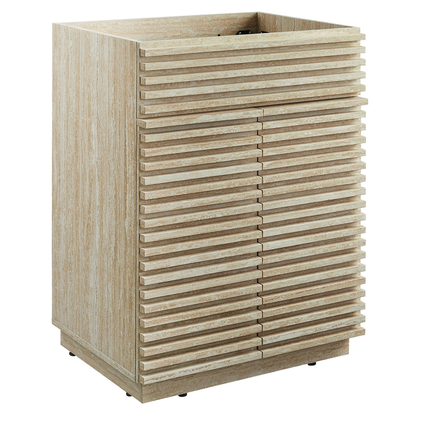 Modway, Render 24" Faux Travertine Bathroom Vanity Cabinet (Sink Not Included)