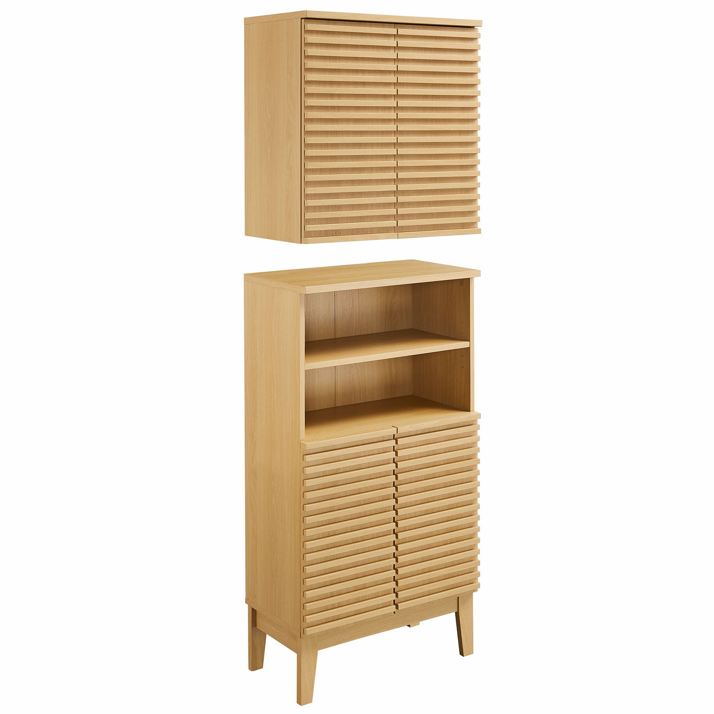 Modway, Render Bathroom Cabinet Set