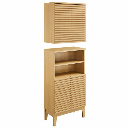 Modway, Render Bathroom Cabinet Set