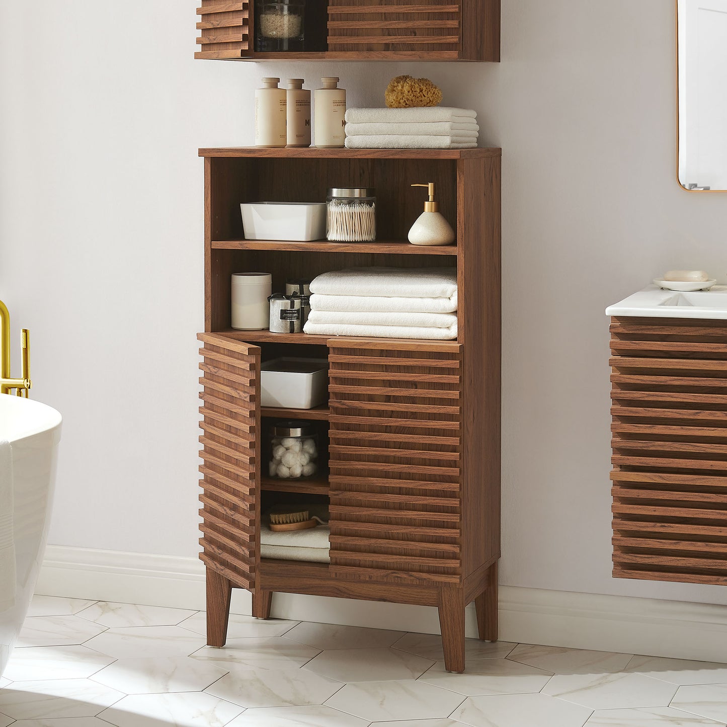 Modway, Render Bathroom Cabinet Set