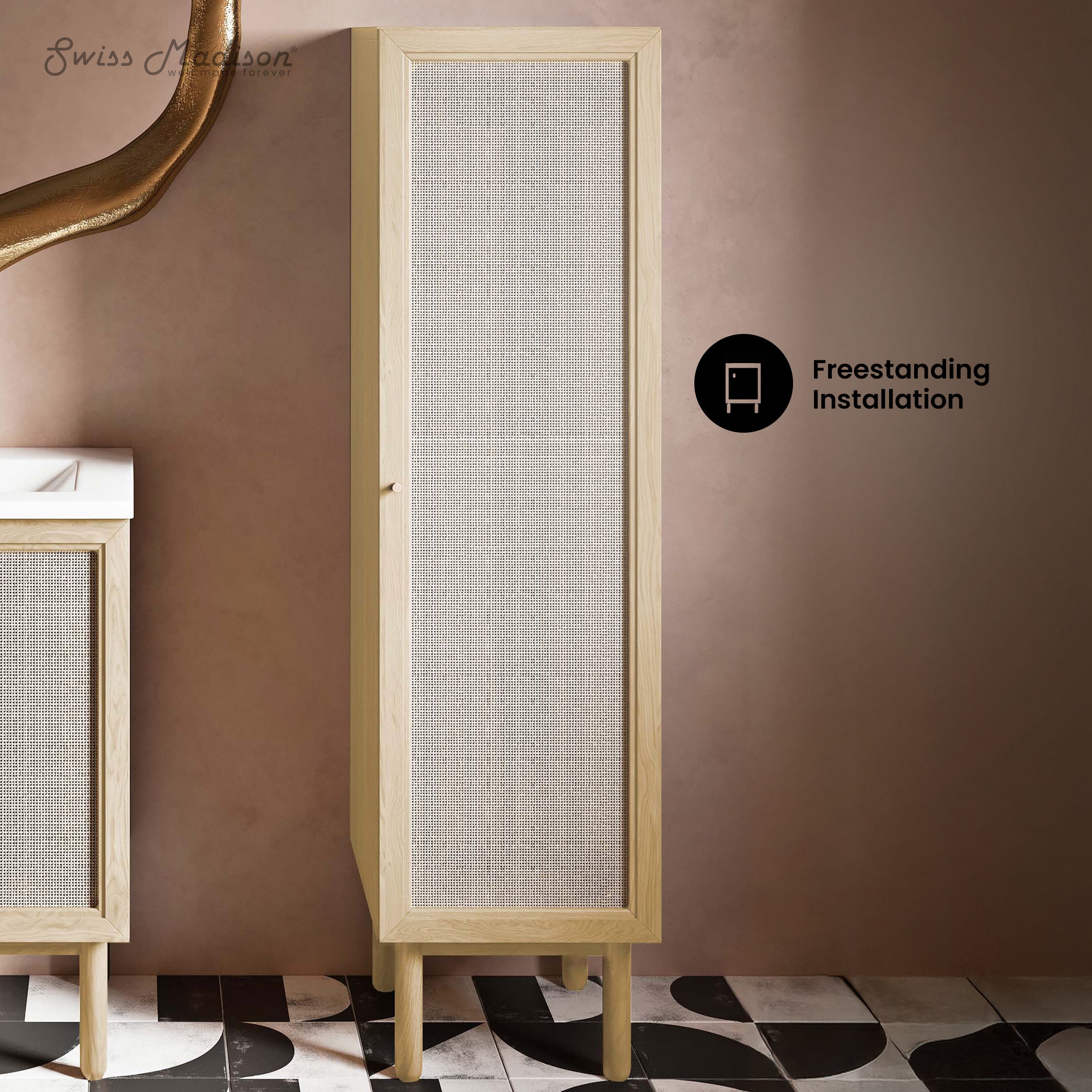 Swiss Madison Classe Storage Cabinet | Yala Vanity