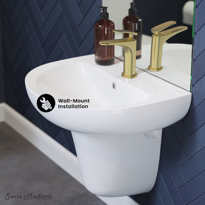 Swiss Madison, Cache Wall Mount Sink