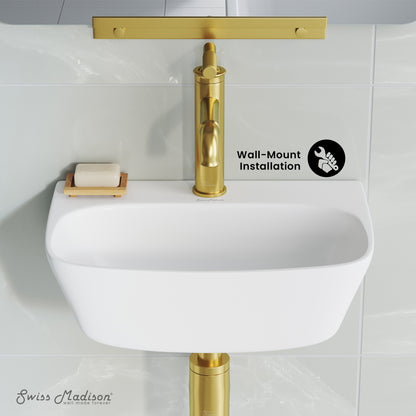 Swiss Madison, St Tropez Wall Hung Sink
