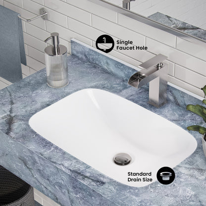 Swiss Madison, Avancer 36'' Wall Mount Sink In Blue Celeste