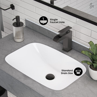 Swiss Madison, Avancer 36'' Wall Mount Sink In Charcoal Grey