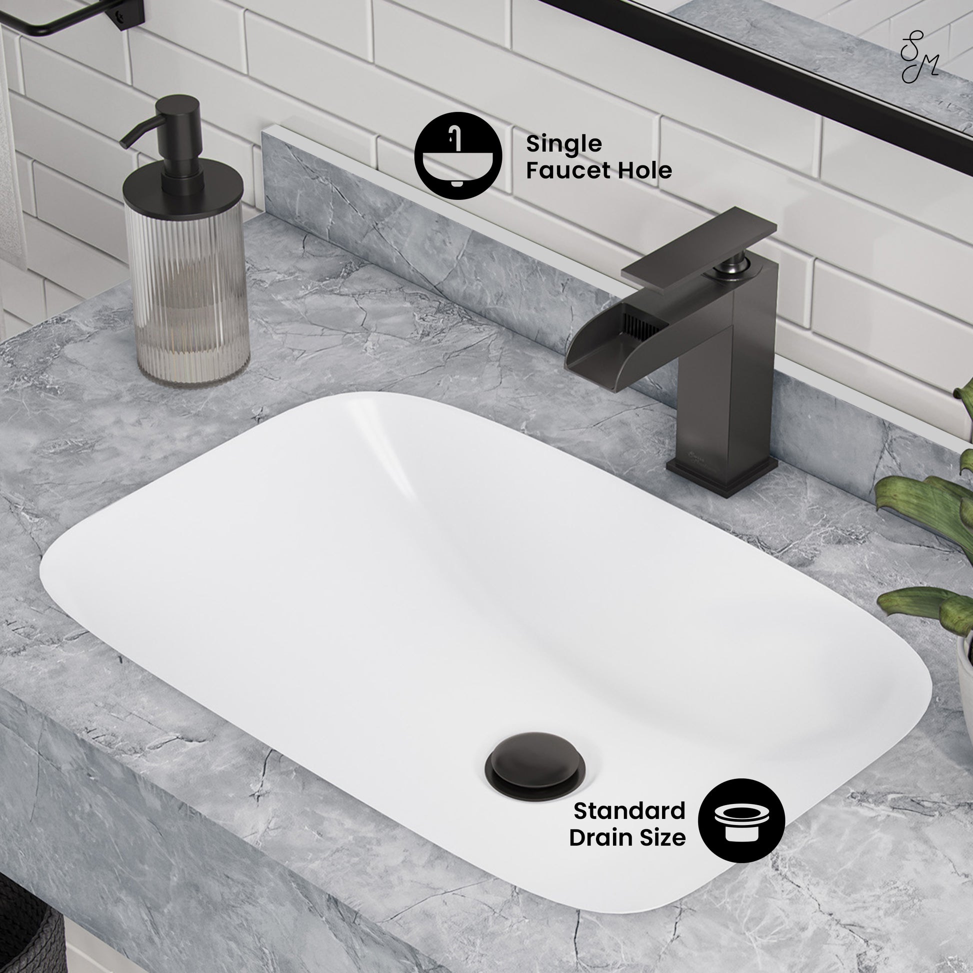 Swiss Madison Avancer 36-inch wall-mount bathroom vanity in Storm Grey — view 2
