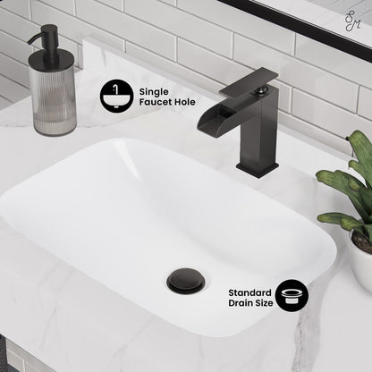 Swiss Madison, Avancer 36'' Wall Mount Sink In White Marble