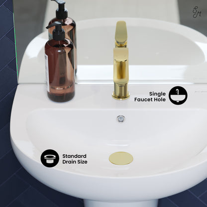 Swiss Madison, Cache Wall Mount Sink