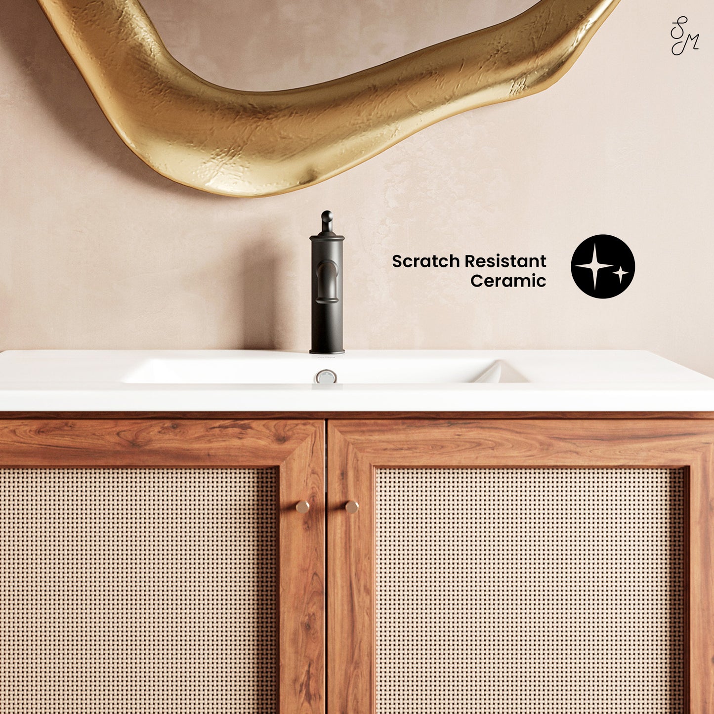 Swiss Madison, 36 Ceramic Vanity Sink Top