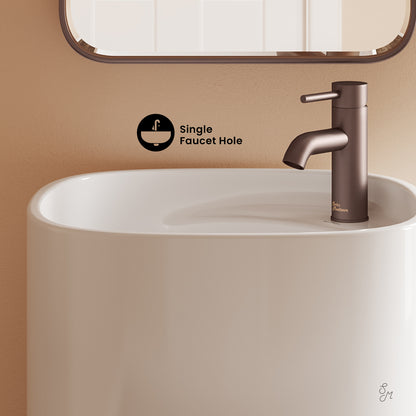 Swiss Madison, Ivy One Piece Pedestal Sink