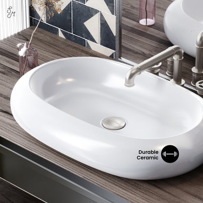 Swiss Madison, Plaisir Oval Vessel Sink