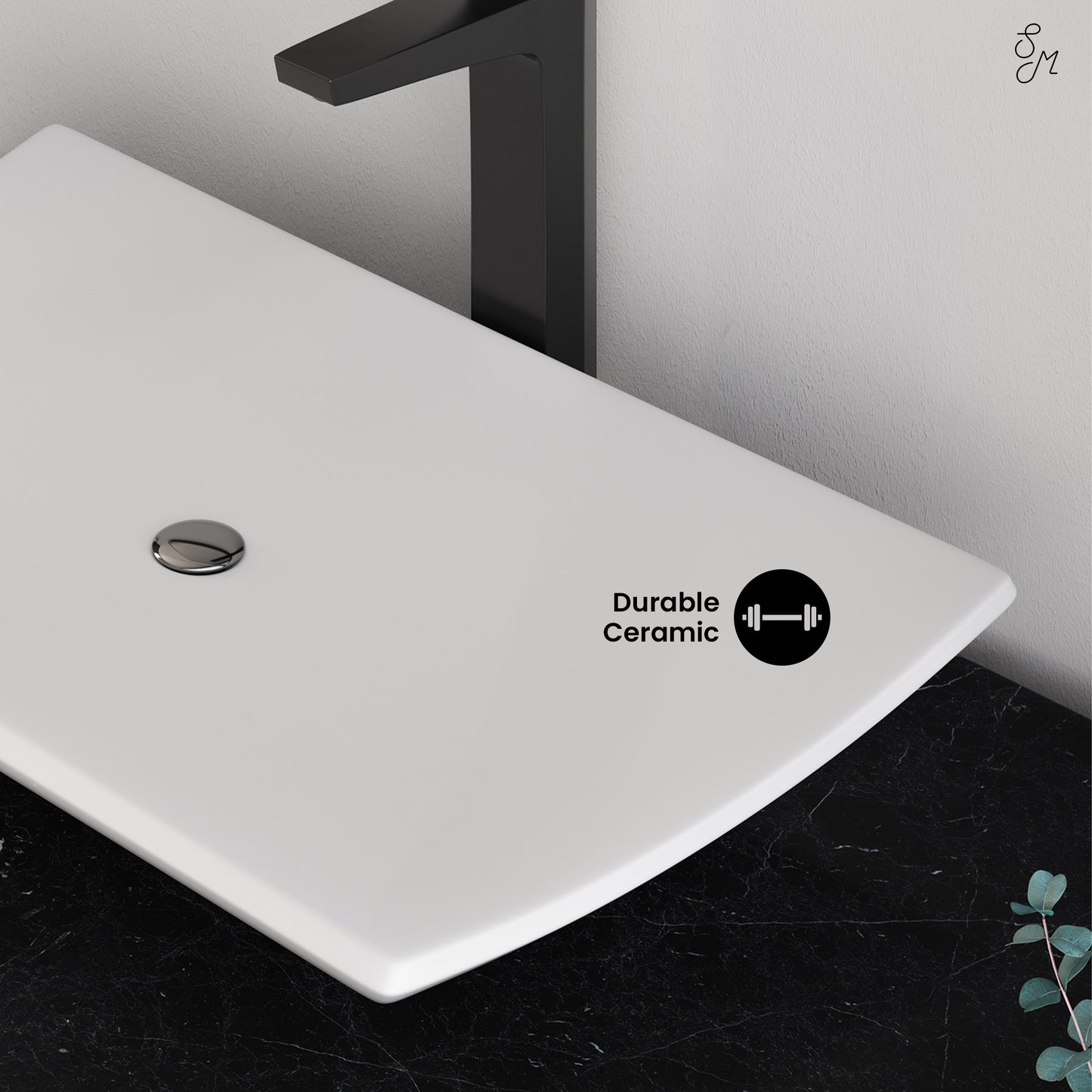 Swiss Madison, Annecy 23.5” Rectangle Vessel Bathroom Sink