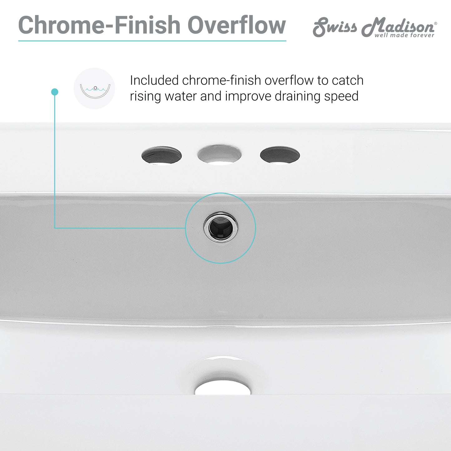 Swiss Madison Voltaire bathroom vanity — view 5