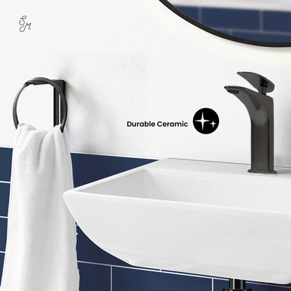 Swiss Madison, Sublime Compact Ceramic Wall Hung Sink