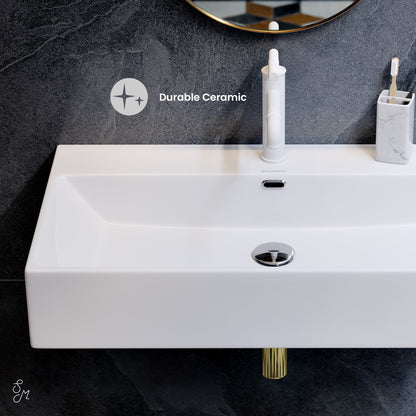 Swiss Madison, Claire 30" Rectangle Wall-Mount Bathroom Sink