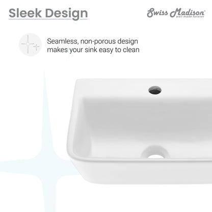 Swiss Madison, , St. Tropez Wall Mount Sink