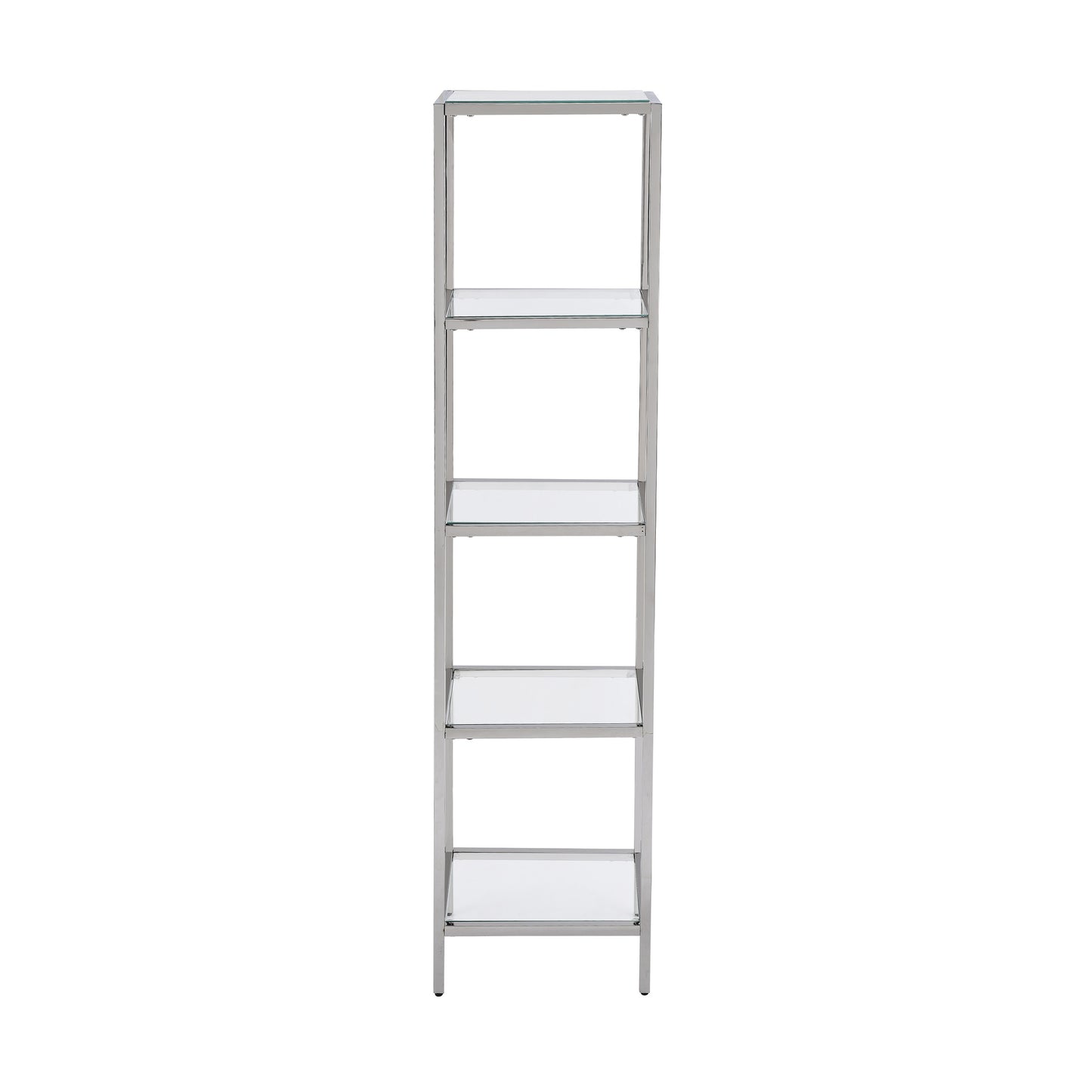 Swiss Madison, Pierre 16"x65"x14" Freestanding Linen Cabinet in Chrome