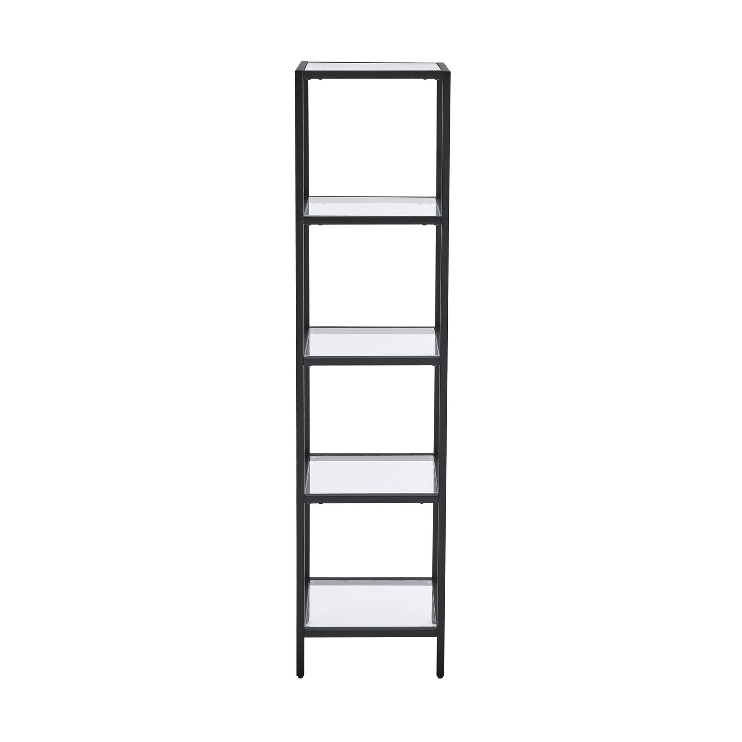 Swiss Madison, Pierre 16"x65"x14" Freestanding Linen Cabinet in Matte Black