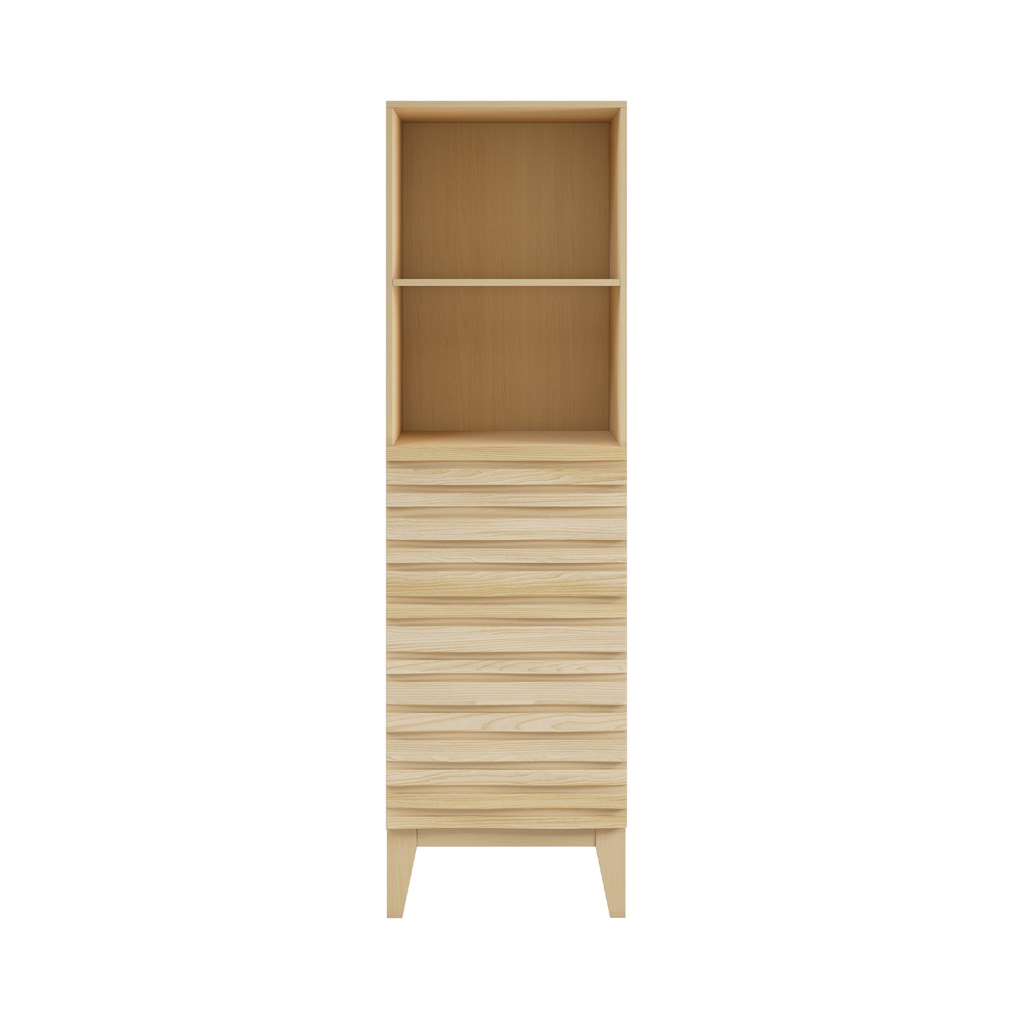 Swiss Madison Cascade freestanding bathroom vanity in Natural Oak — view 4
