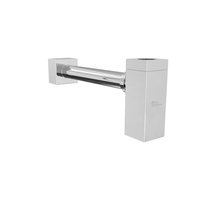 Swiss Madison, Square Bottle Trap Drain, Chrome