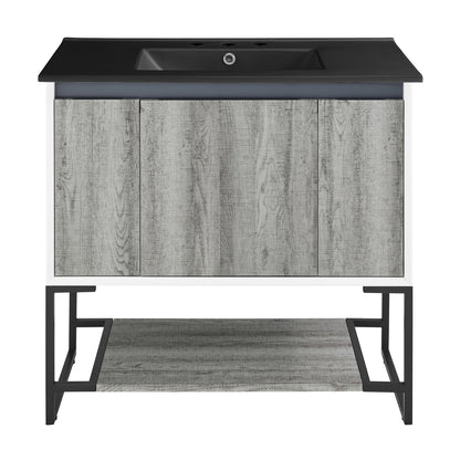 Swiss Madison Marseille 36-inch bathroom vanity — view 6