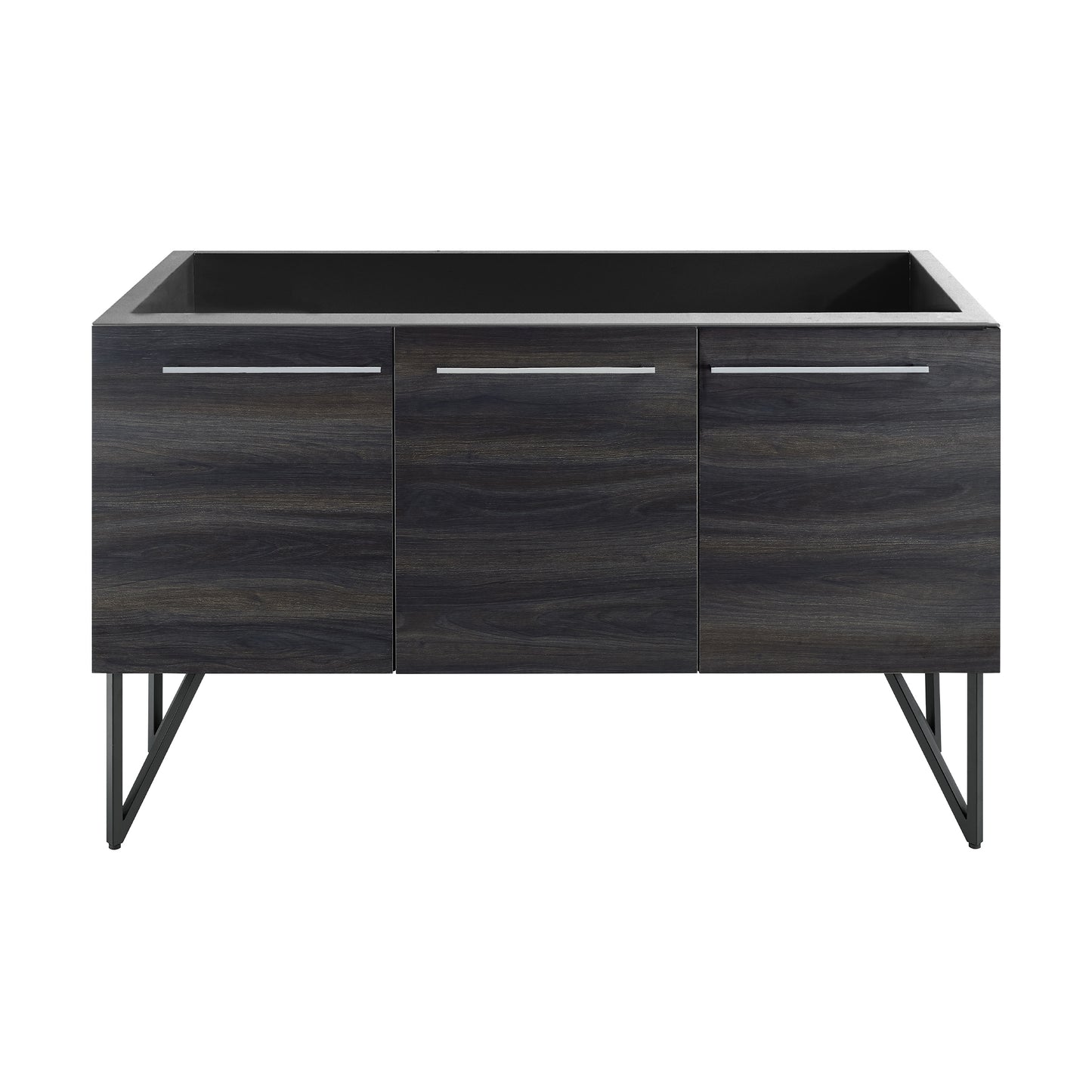 Swiss Madison, Annecy 60 Black Walnut Bathroom Vanity Cabinet Only (SM-BV226)