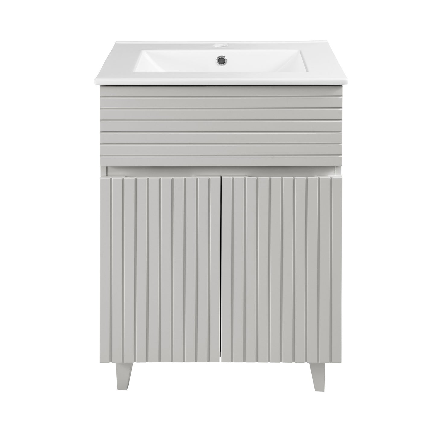 Swiss Madison, Bernay 24" Bathroom Vanity in Shell