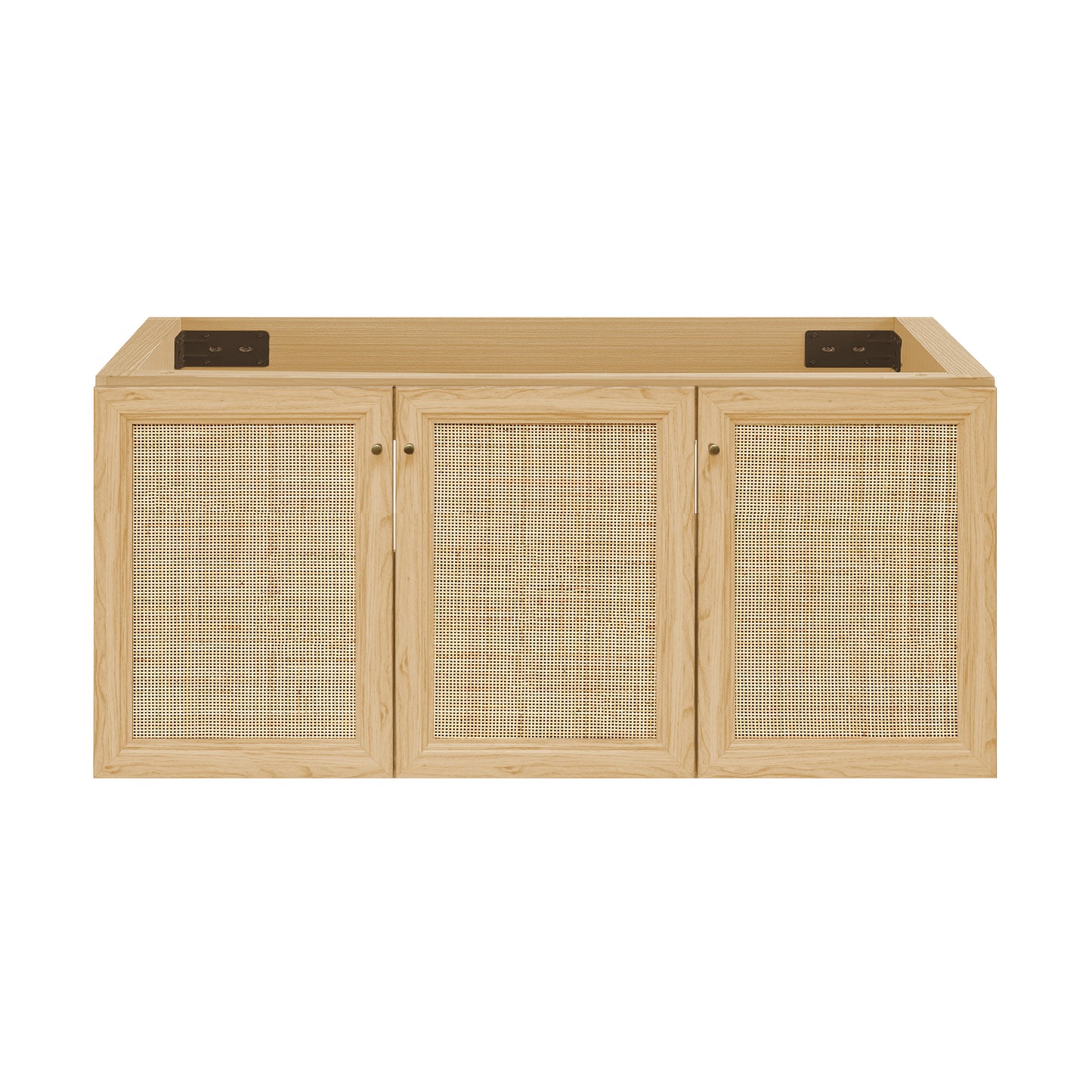 Swiss Madison, Classe 48" Wall-Mounted Bathroom Vanity Cabinet without Top in Natural Oak
