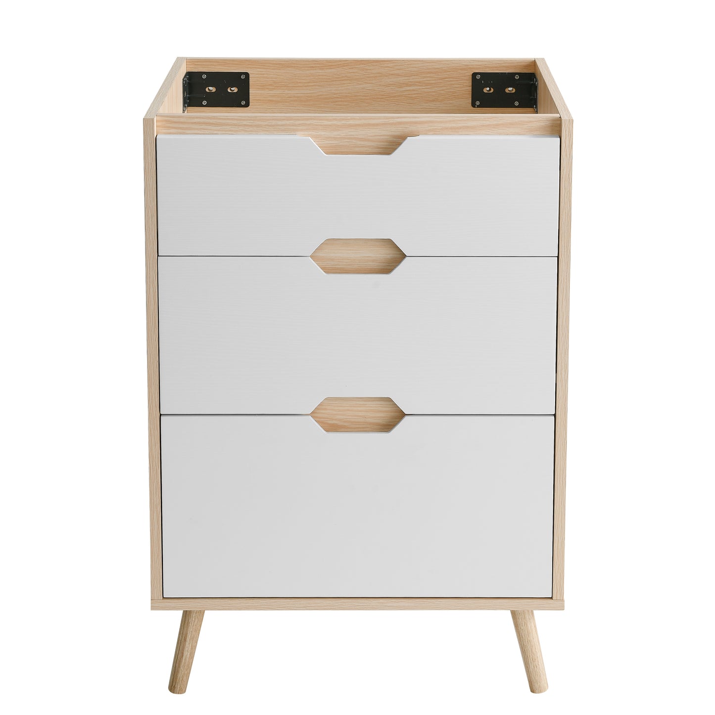 Swiss Madison, Brusque 24 Bathroom Vanity in White Oak -Cabinet Only (SM-BV350)