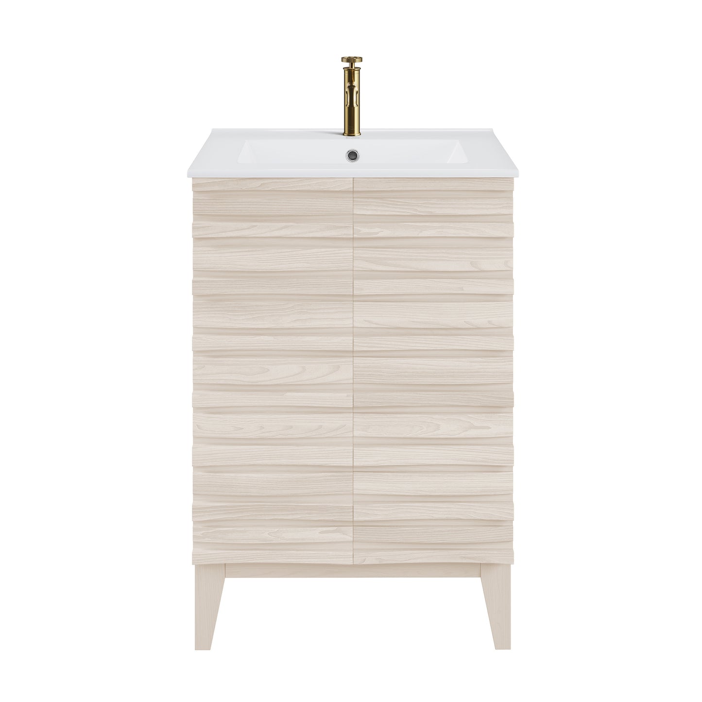 Swiss Madison, Cascade 24'' Bathroom Vanity in White