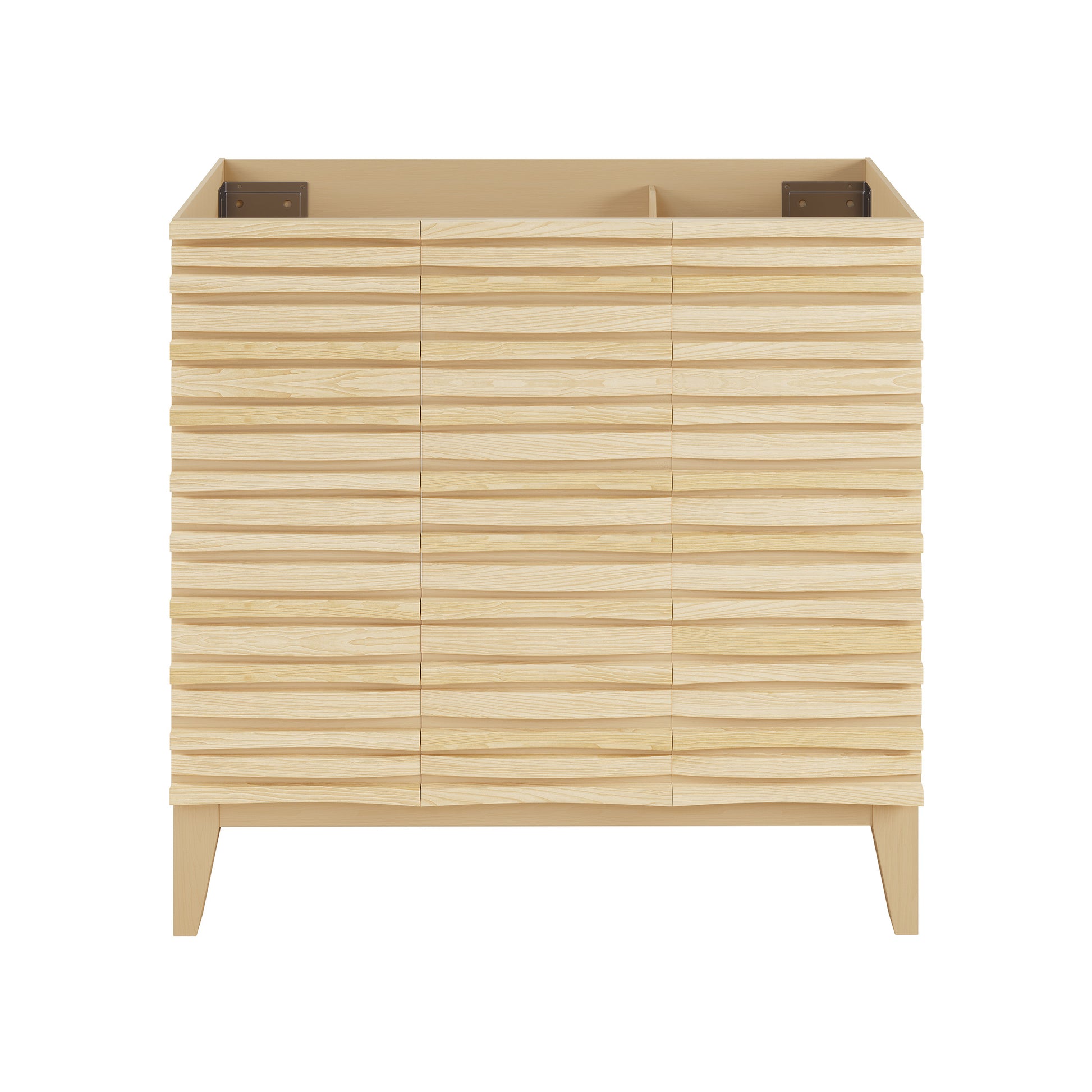 Swiss Madison Cascade 36-inch bathroom vanity in Natural Oak - Cabinet — view 2