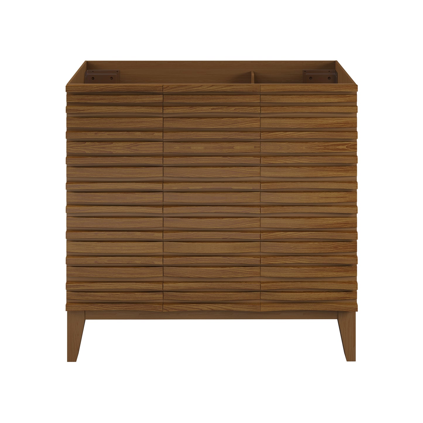 Swiss Madison, Cascade 36'' Bathroom Vanity in Brown Oak - Cabinet