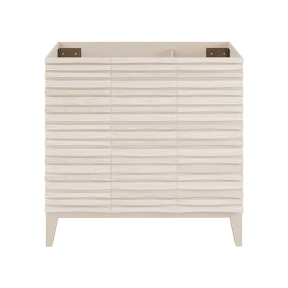 Swiss Madison, Cascade 36'' Bathroom Vanity in White - Cabinet
