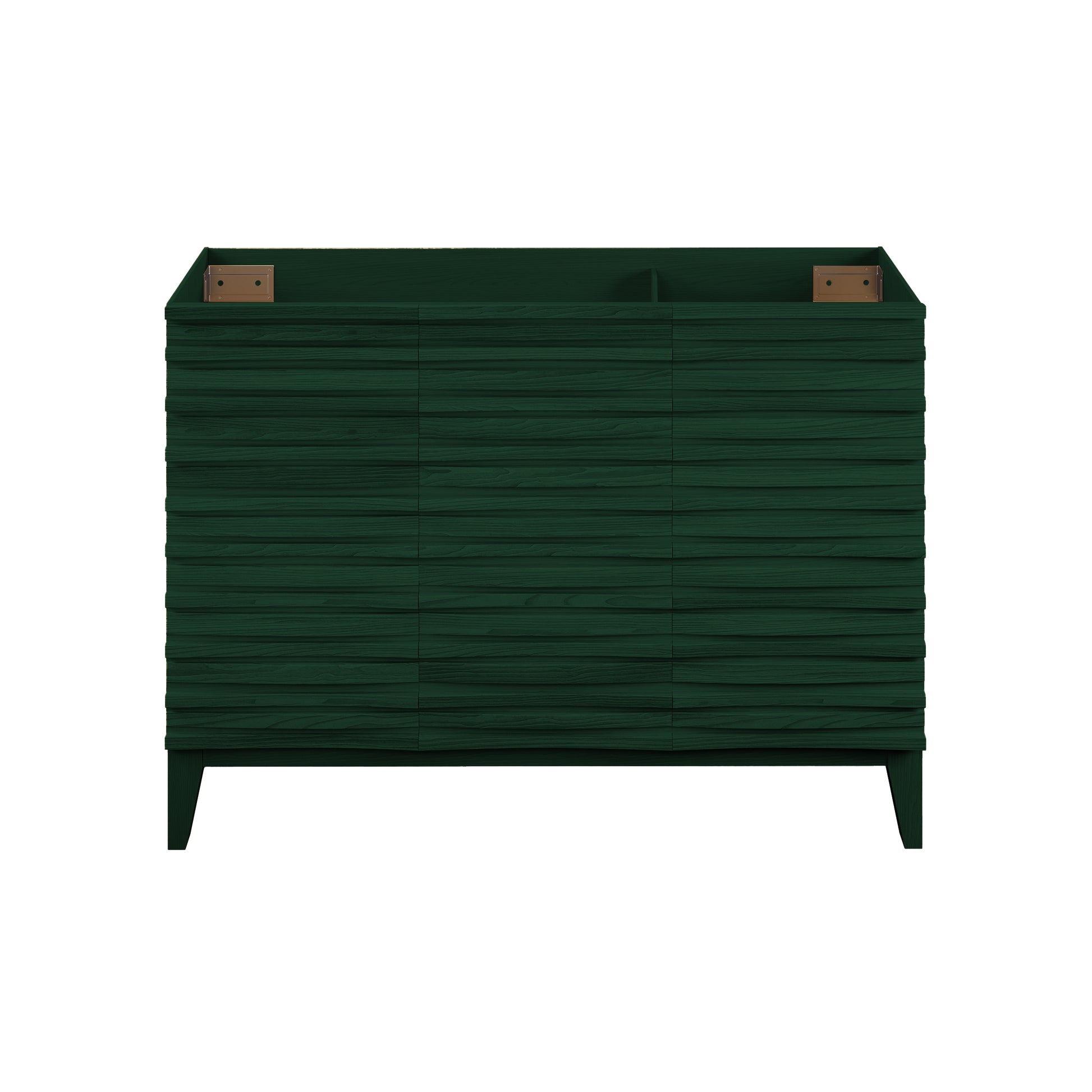 Swiss Madison Cascade 48-inch freestanding bathroom vanity in Green Oak