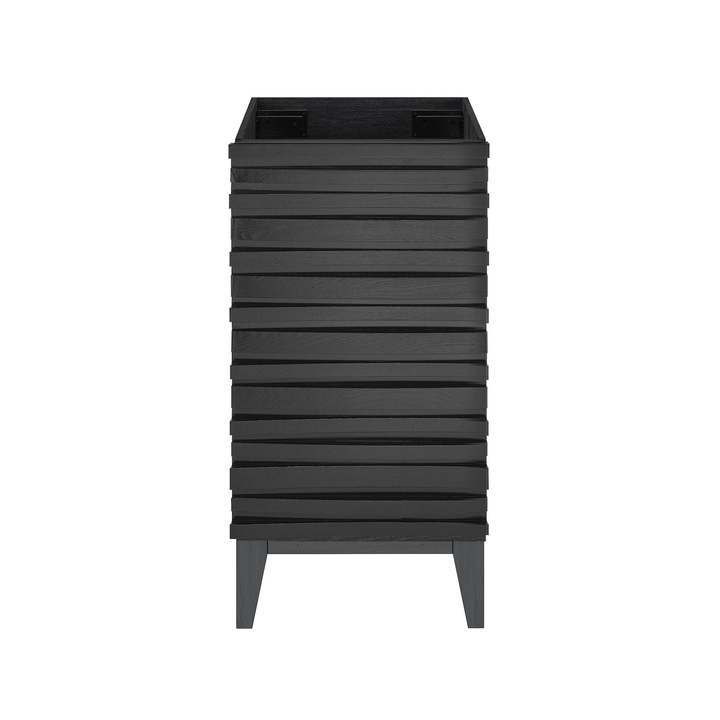 Swiss Madison, Cascade 18" Bathroom Vanity in Black - Cabinet
