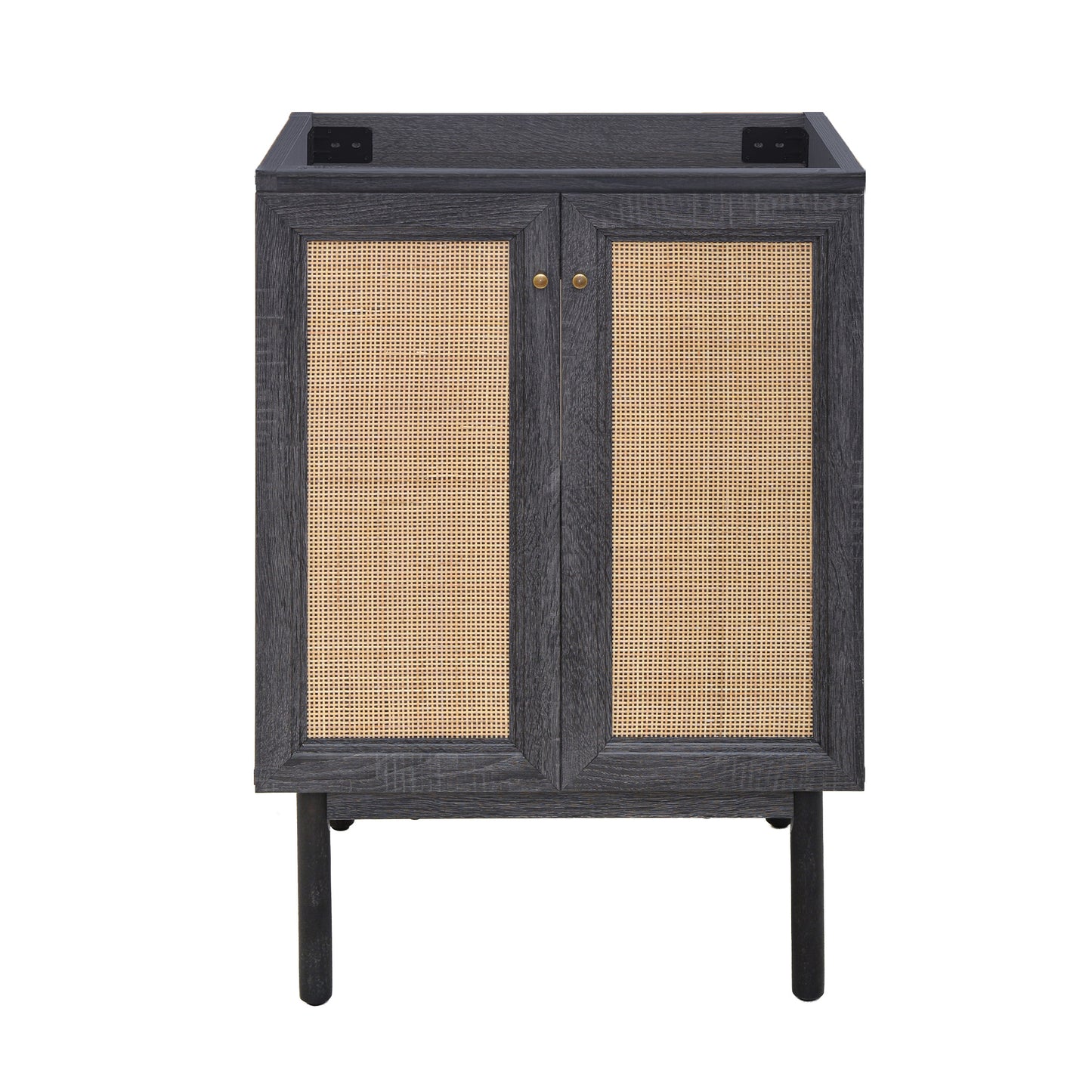Swiss Madison, Classe 24" Bathroom Vanity in Black Cabinet Only