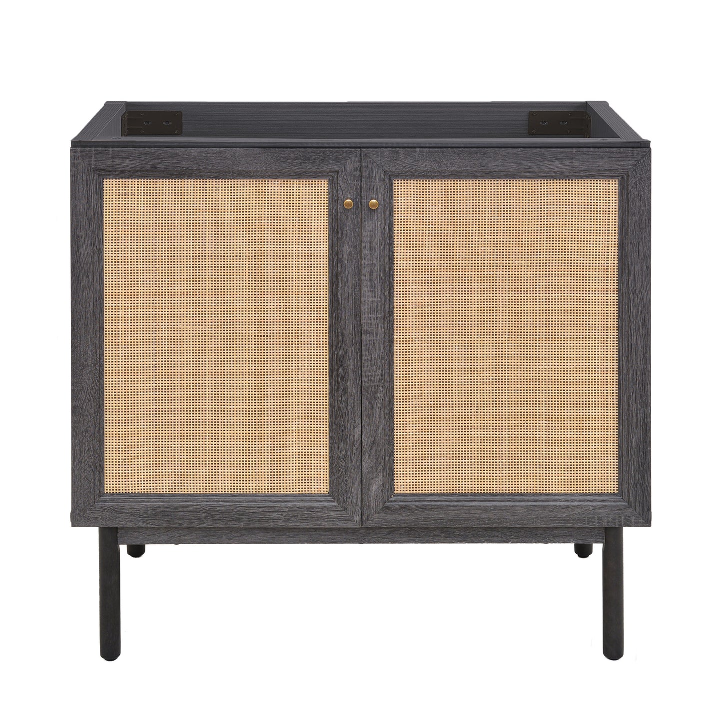 Swiss Madison, Classe 36" Bathroom Vanity in Black Cabinet Only