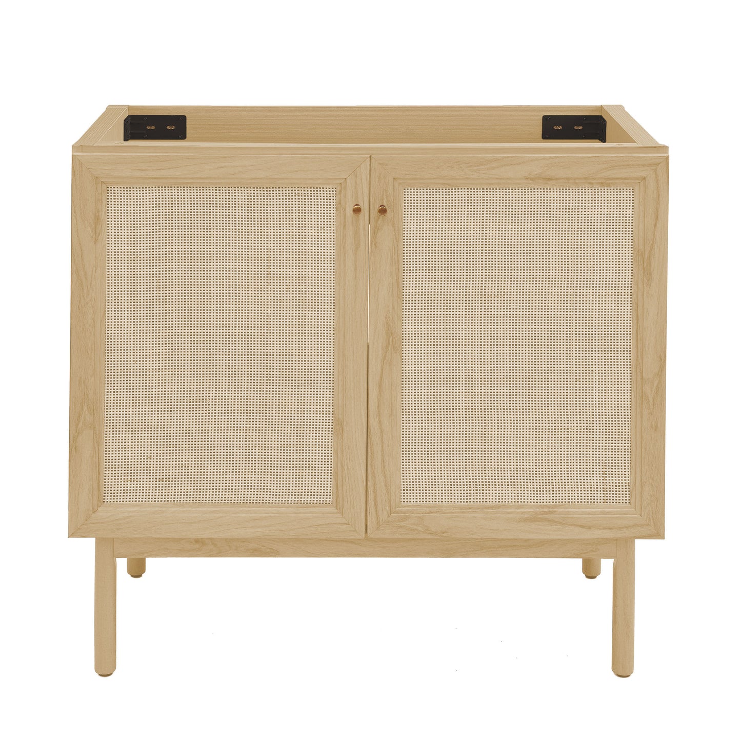 Swiss Madison Classe 36-inch freestanding bathroom vanity in Natural Oak